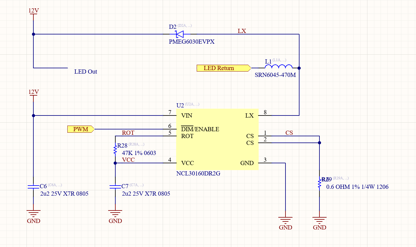 LED Driver Schematic